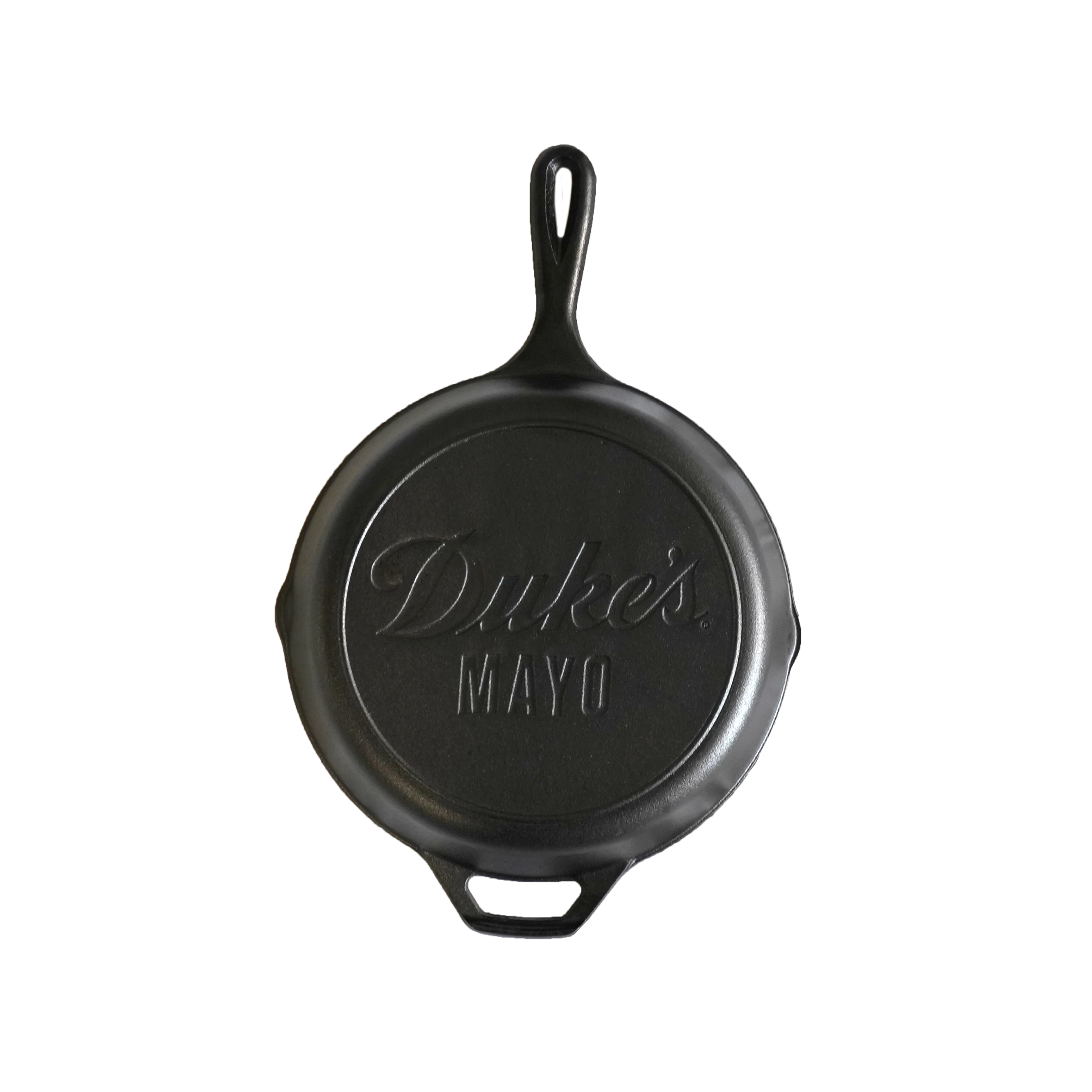 10.25 Inch Seasoned Duke's Mayo x Lodge Cast Iron Skillet - Image 3