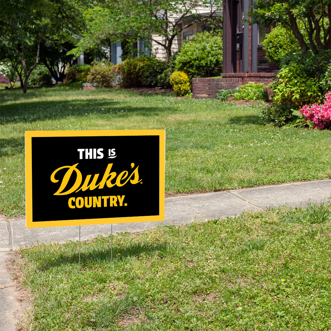 Welcome to Duke's Country Yard Sign - Image 3